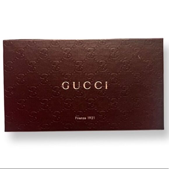 NEW Gucci Red Interlocking GG Pebbled Leather Long Continental Wallet - Picture 15 of 15